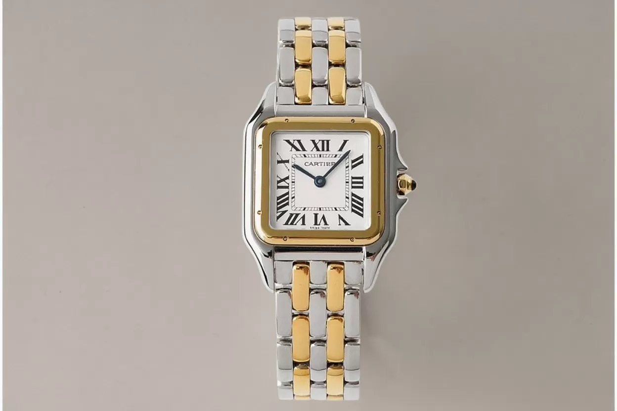 Panthere Secrete De Ladies 27mm YG / SS White Dial BVF Quartz