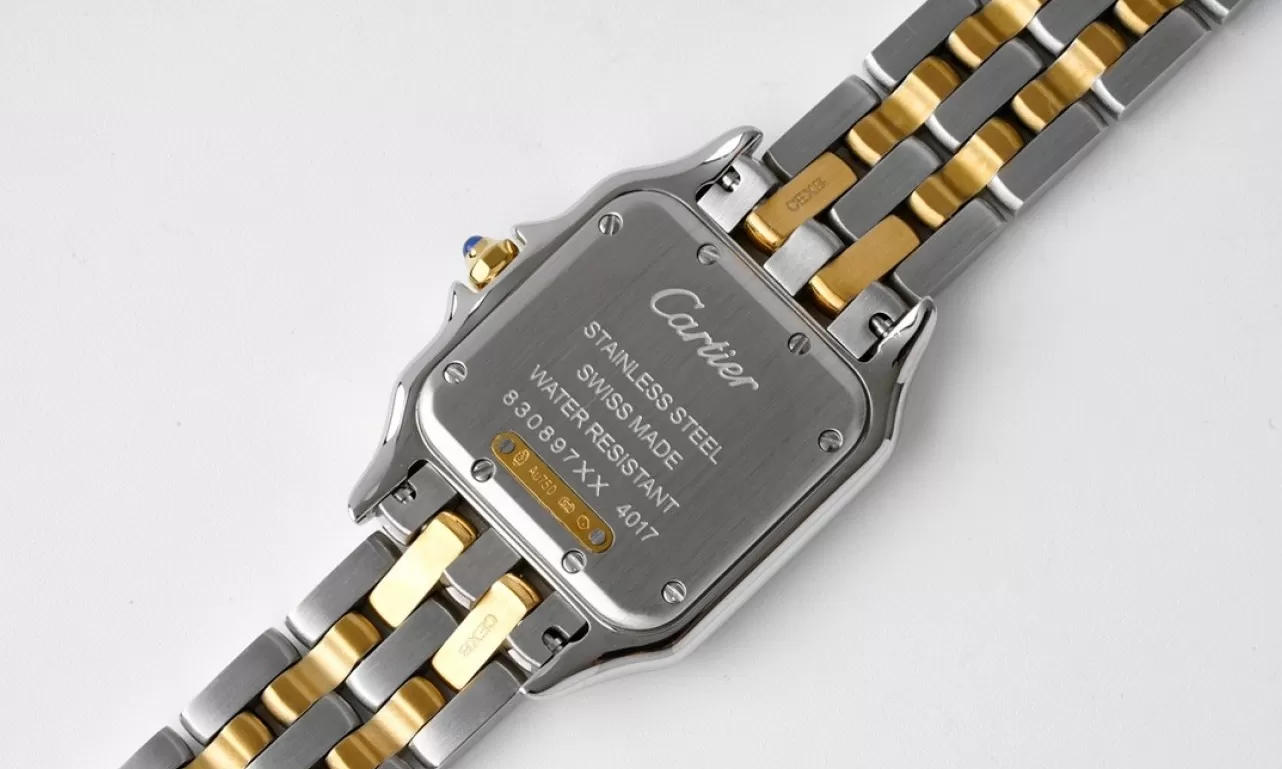 Panthere Secrete De Ladies 27mm YG / SS White Dial BVF Quartz - Image 7