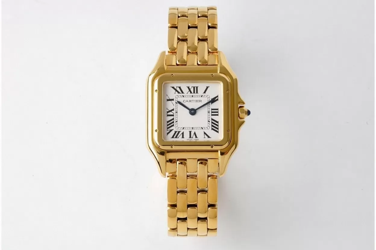 Panthere Secrete De Ladies 27mm YG / YG White Dial BVF Quartz