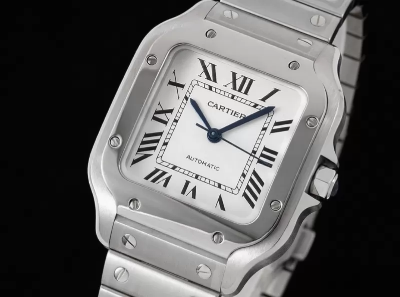 Santos De Cartier 35mm SS / SS White Dial BVF MY9039