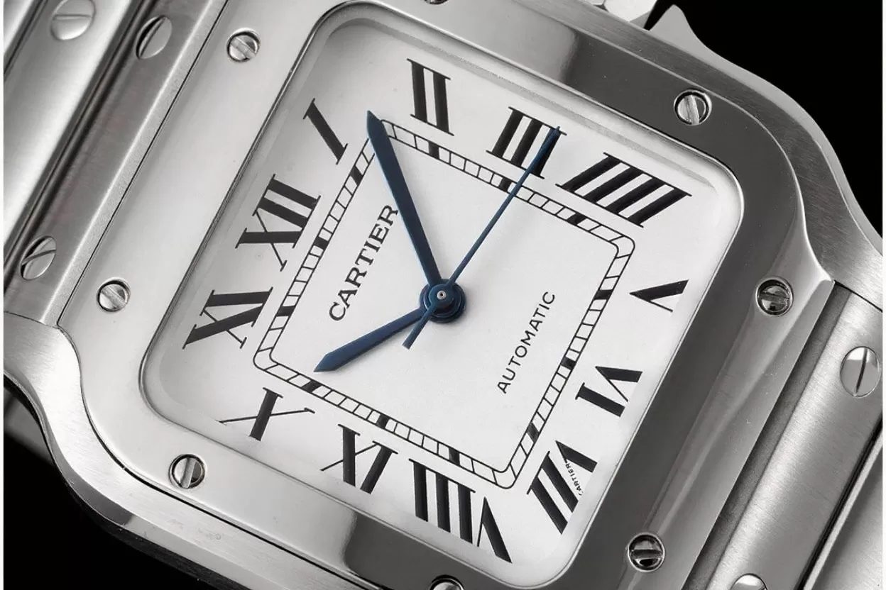 Santos De Cartier 35mm SS / SS White Dial BVF MY9039 - Image 4