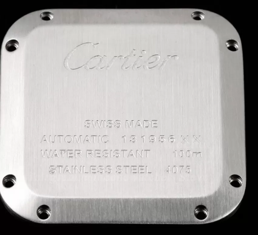 Santos De Cartier 35mm YG / SS Wht BVF MY9039 - Image 14