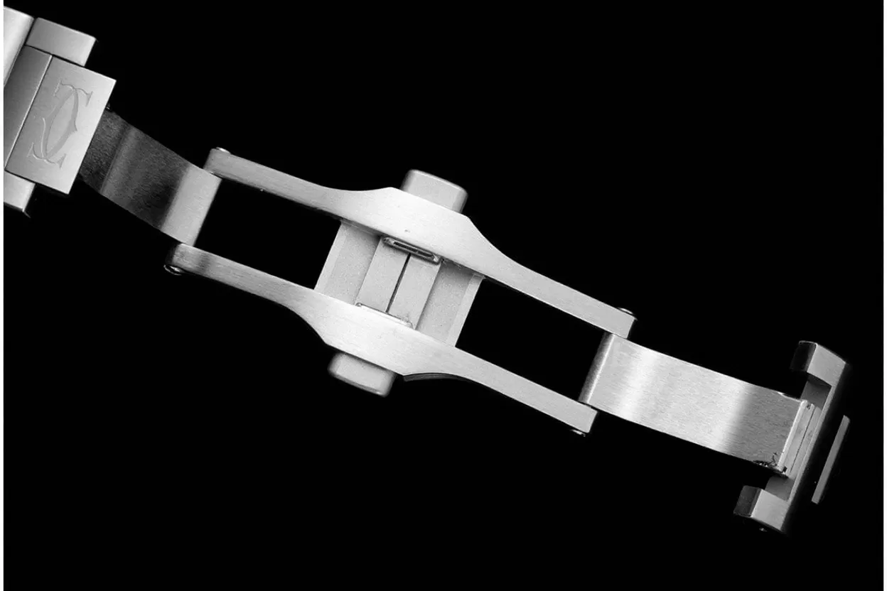 Santos De Cartier 35mm YG / SS Wht BVF MY9039 - Image 22