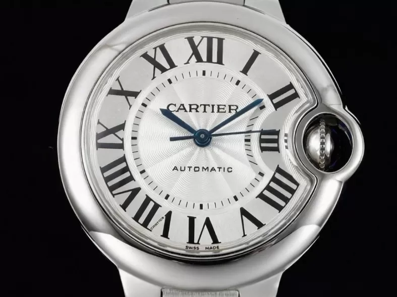 Ballon Bleu De Cartier Unisex 36mm SS / SS White Dial V6F A076 - Image 2