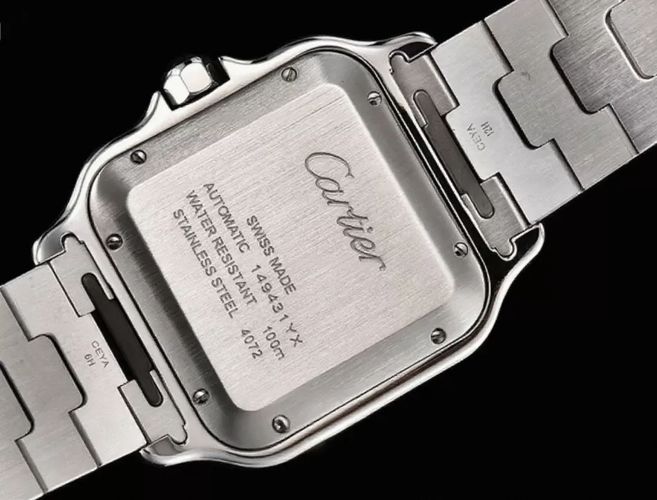 Cartier ?C Santos De Cartier Mens XL YG / SS White 3KF MY9015 - Image 15