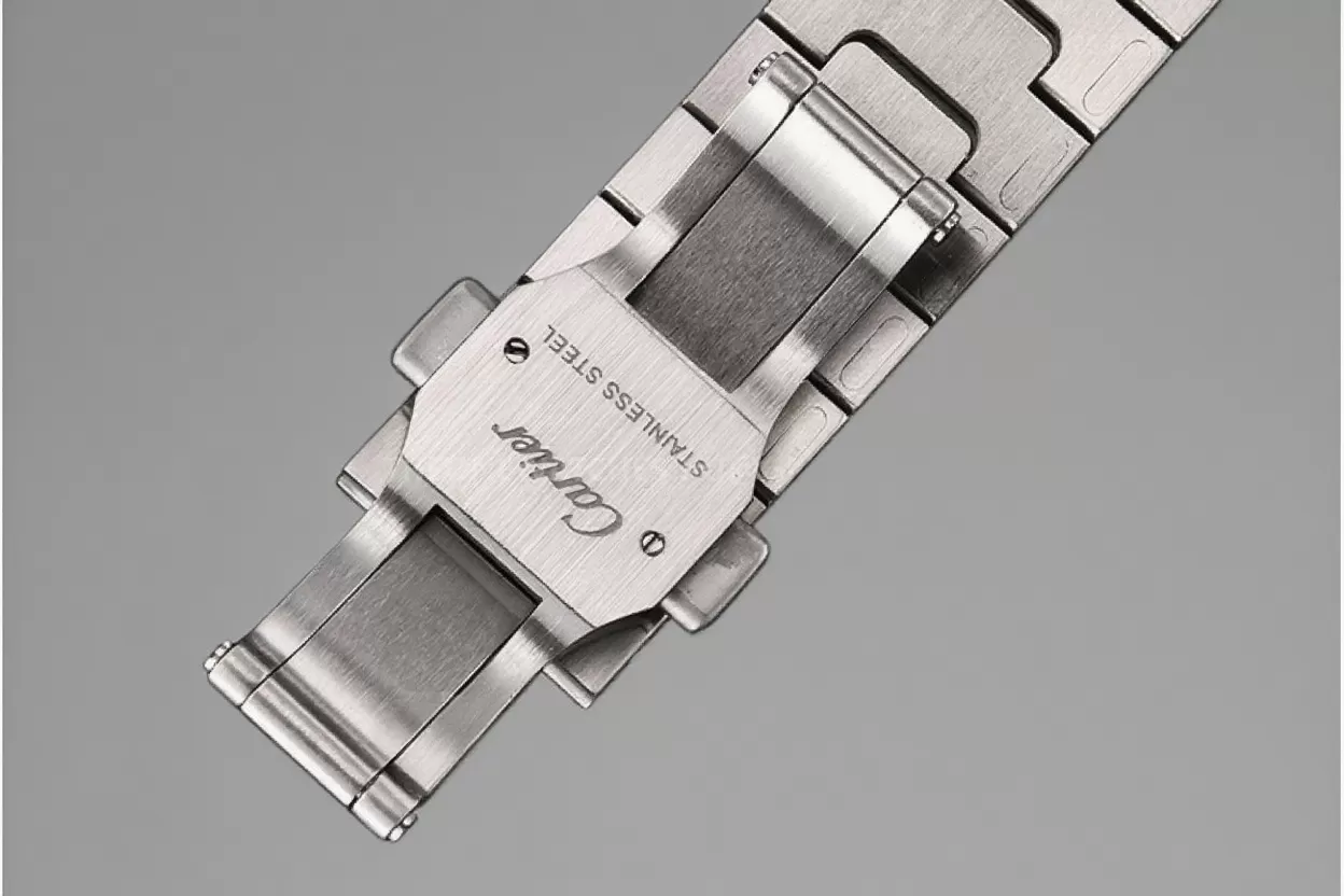 Cartier ?C Santos De Cartier 35mm Mens YG / SS White 3KF MY9015 - Image 9