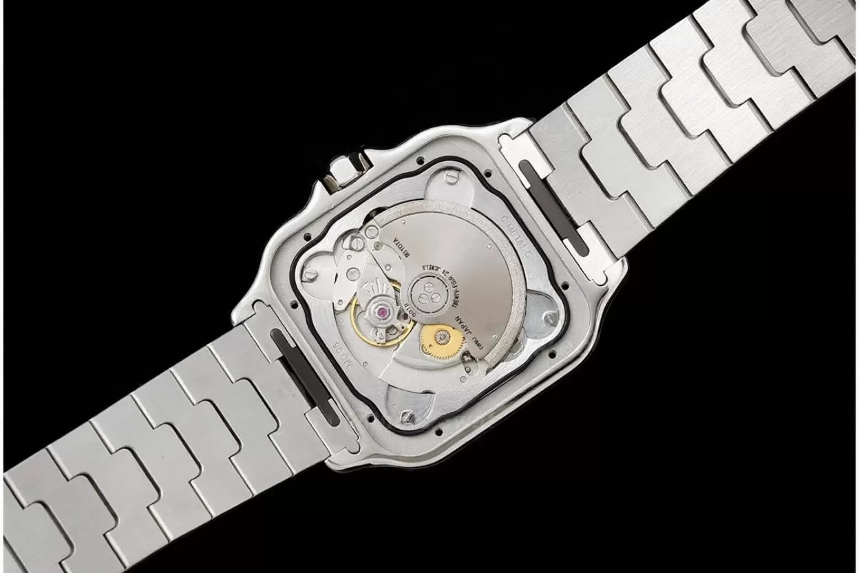 Santos De Cartier Mens XL 40mm SS / SS Gray BVF 9019 - Image 6