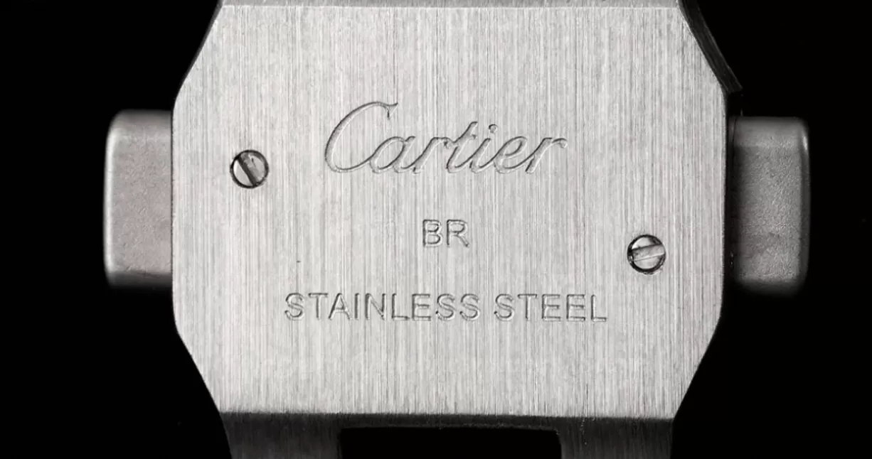 Santos De Cartier Mens XL 40mm SS / SS Gray BVF 9019 - Image 17