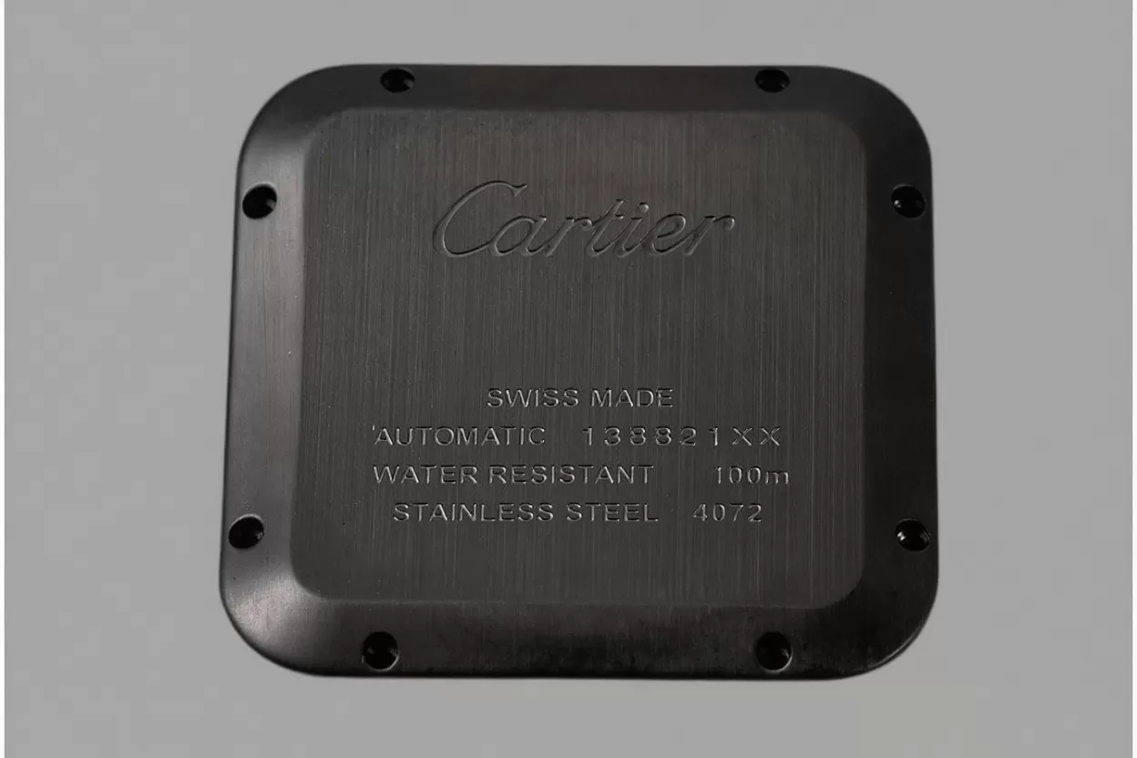 Santos De Cartier Mens XL PVD / LE Black BVF 9019 - Image 11