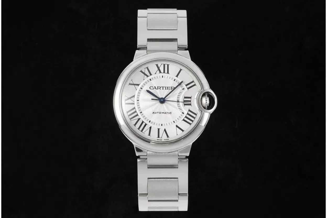 Cartier Balon Bleu De Cartier SS / SS White / Stk 36mm 3KF A076 - Image 3