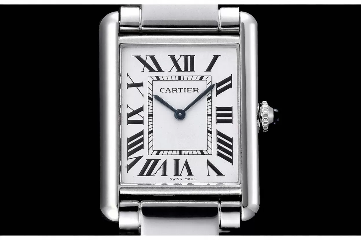 Tank Must 25.5MM White Dial On SS Bracelet K11F Quartz - Image 2