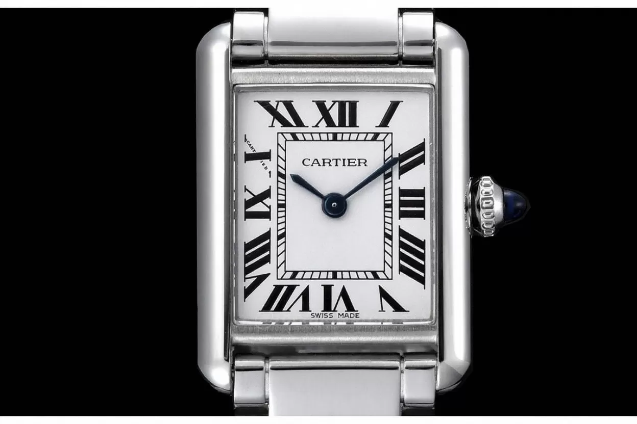 Tank Must Small White Dial On SS Bracelet K11F Quartz - Image 2