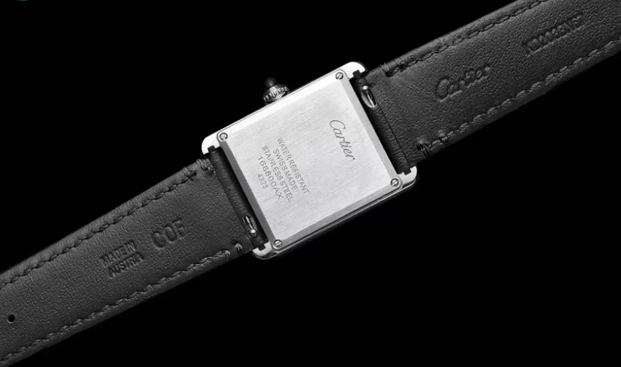 Tank Must SS / LE White Dial On Black Leather Strap K11F Quartz - Image 7