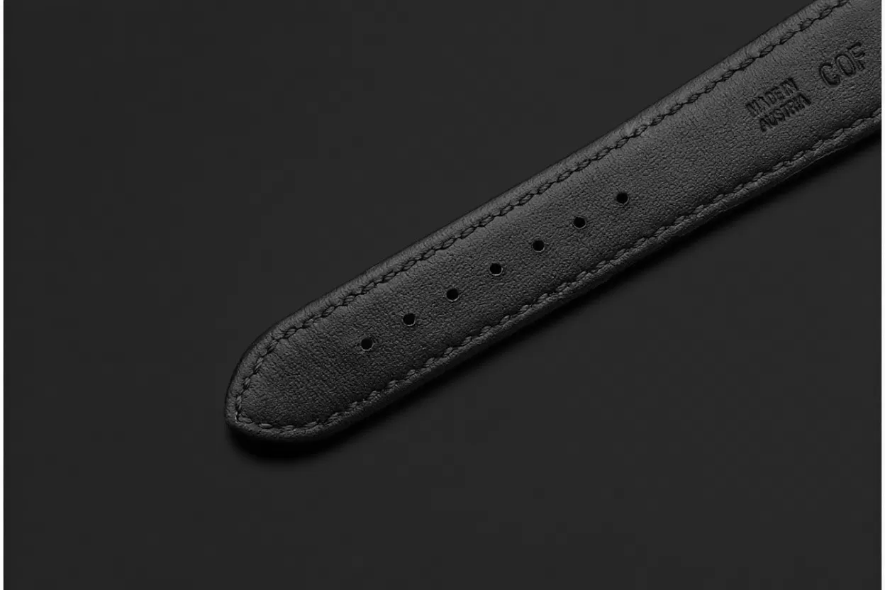 Tank Must SS / LE White Dial On Black Leather Strap K11F Quartz - Image 15