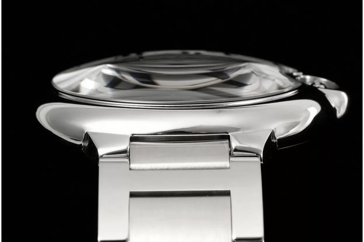 Ballon Bleu De Cartier 42mm White Textured Dial SS / SS V6F V8 A2824 - Image 4