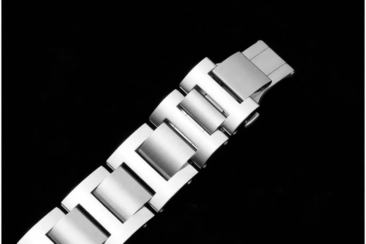 Ballon Bleu De Cartier 42mm White Textured Dial SS / SS V6F V8 A2824 - Image 20