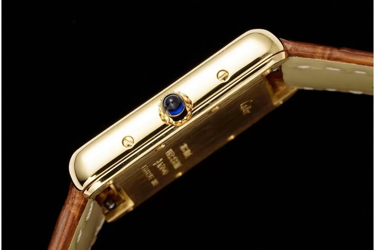 Tank Louis 22mm YG / LE White Dial AF Quartz - Image 5