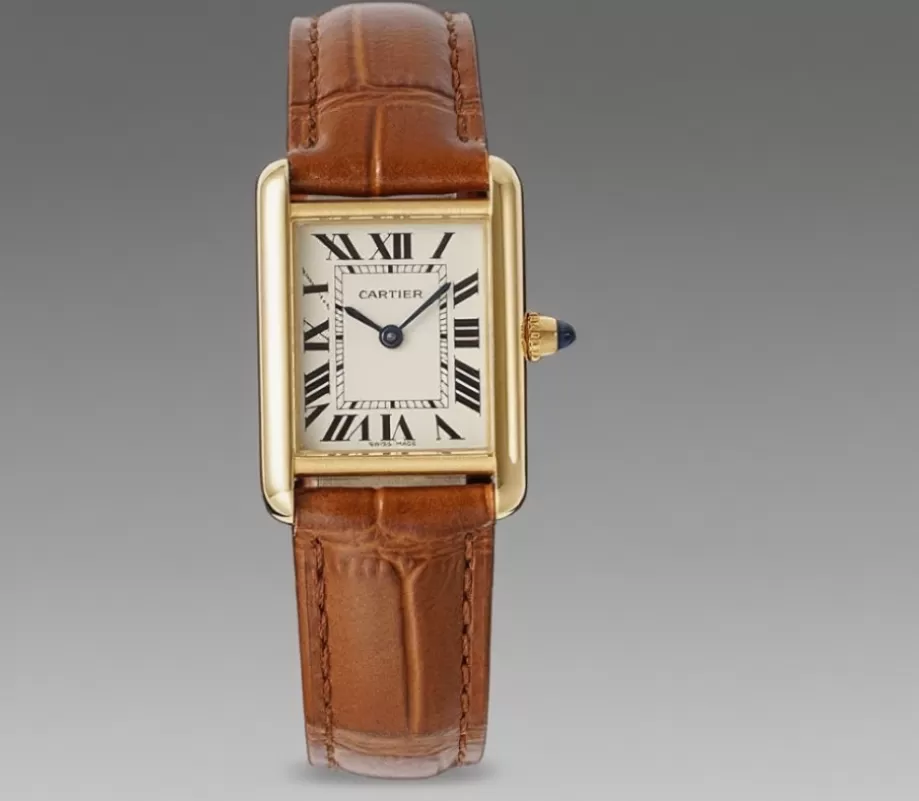 Tank Louis 22mm YG / LE White Dial AF Quartz - Image 4
