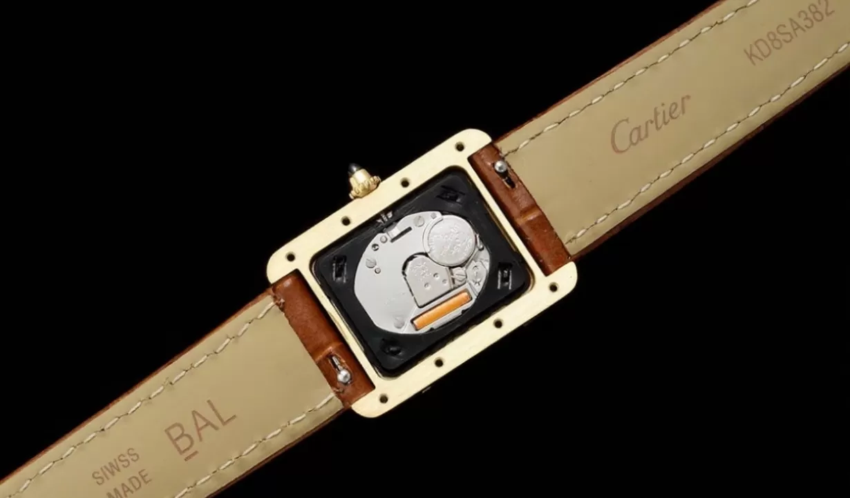 Tank Louis 22mm YG / LE White Dial AF Quartz - Image 7