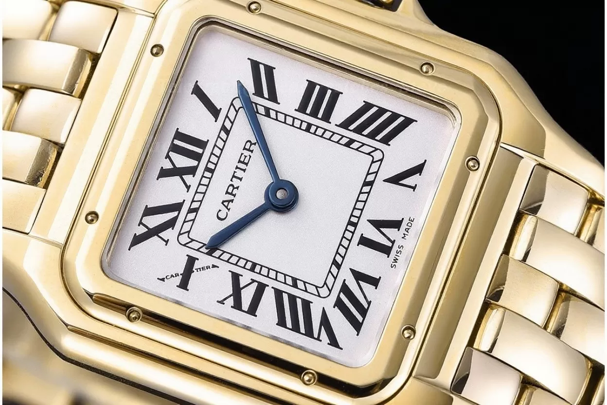 Panthere Secrete De Ladies 27mm YG / YG White Dial 8848F Swiss Qtz - Image 3