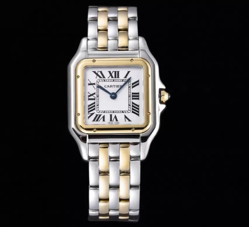 Panthere Secrete De Ladies 27mm YG / SS White Dial 8848F Swiss Qtz - Image 2