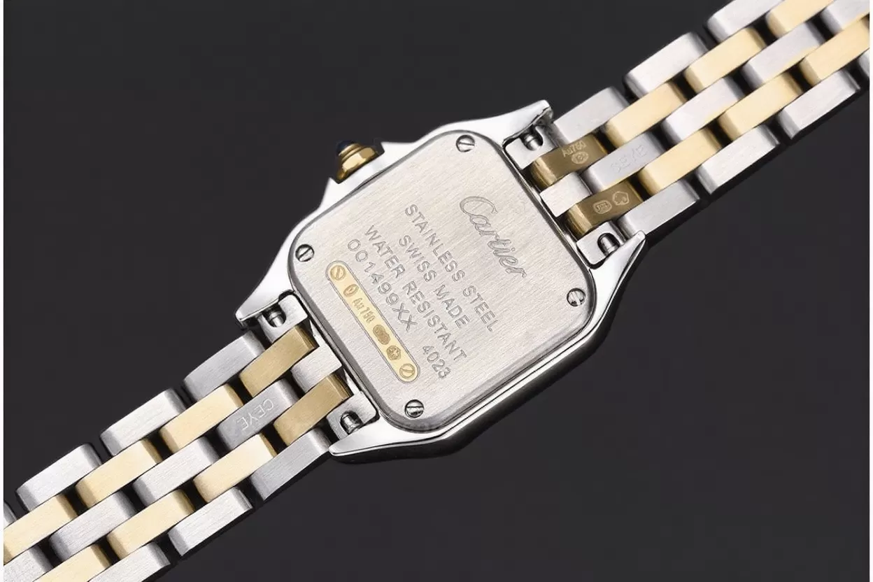 Panthere Secrete De Ladies 22mm YG / SS White Dial 8848F Swiss Qtz - Image 6