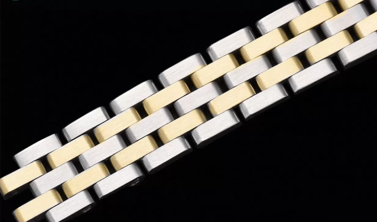Panthere Secrete De Ladies 22mm YG / SS White Dial 8848F Swiss Qtz - Image 13