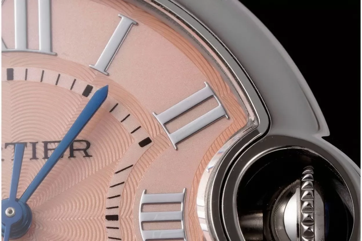 Ballon Bleu De Cartier 33mm SS / SS Pink Dial AF NH05 - Image 5
