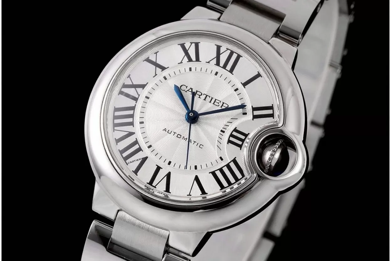 Ballon Bleu De Cartier 33mm SS / SS White Dial AF NH05