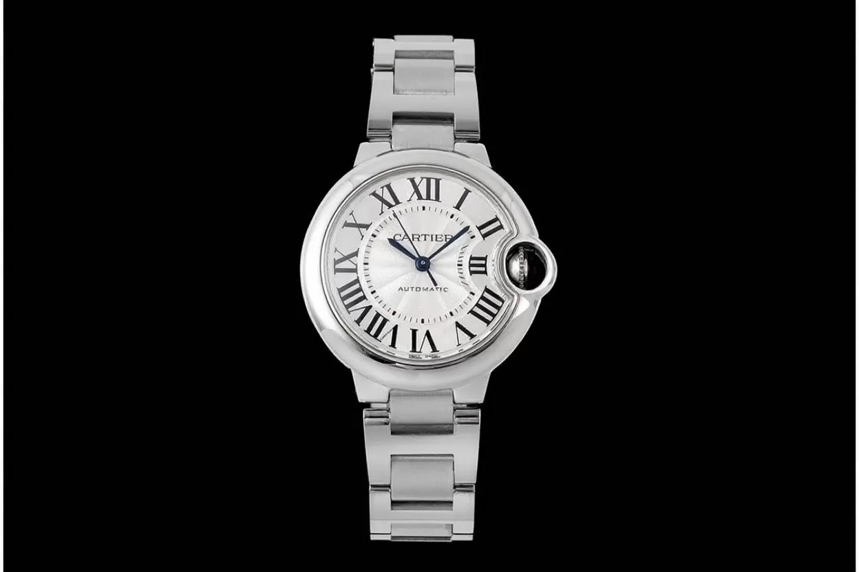 Ballon Bleu De Cartier 33mm SS / SS White Dial AF NH05 - Image 4