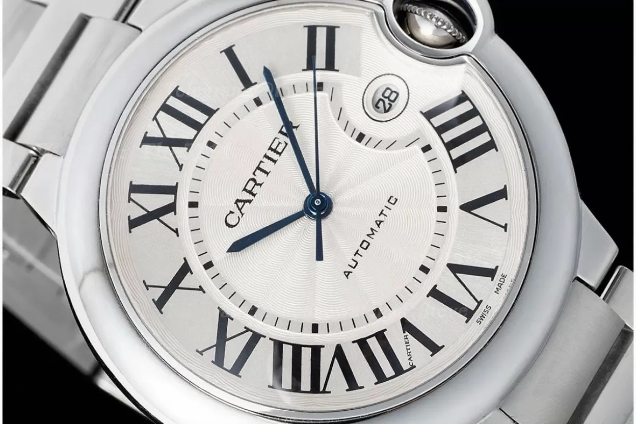 Ballon Bleu De Cartier 42mm SS / SS White Dial AF A2824 - Image 3