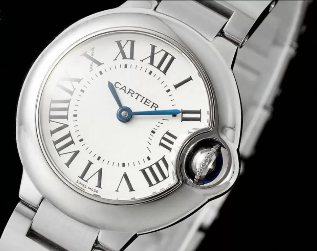 Ballon Bleu De Cartier 28mm SS / SS White Dial AF Quartz
