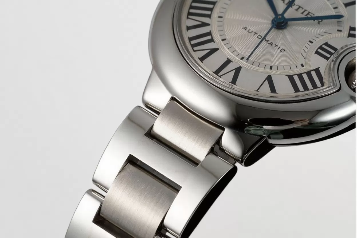 Ballon Bleu De Cartier 33mm SS / SS White Dial V6F A076 - Image 6