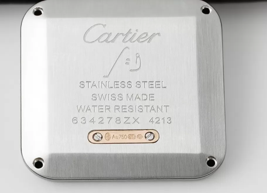 Santos Dumont Blue SS / LE Silver Dial AF Quartz - Image 10