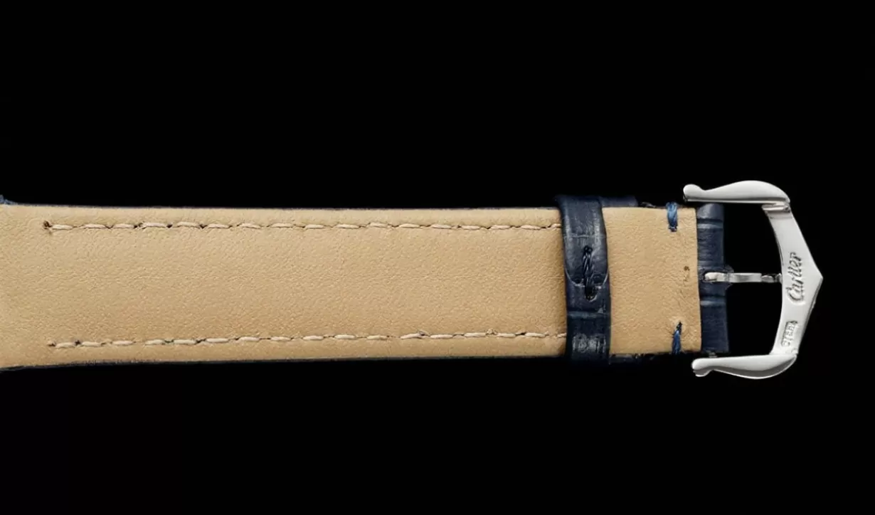 Santos Dumont Blue SS / LE Silver Dial AF Quartz - Image 14