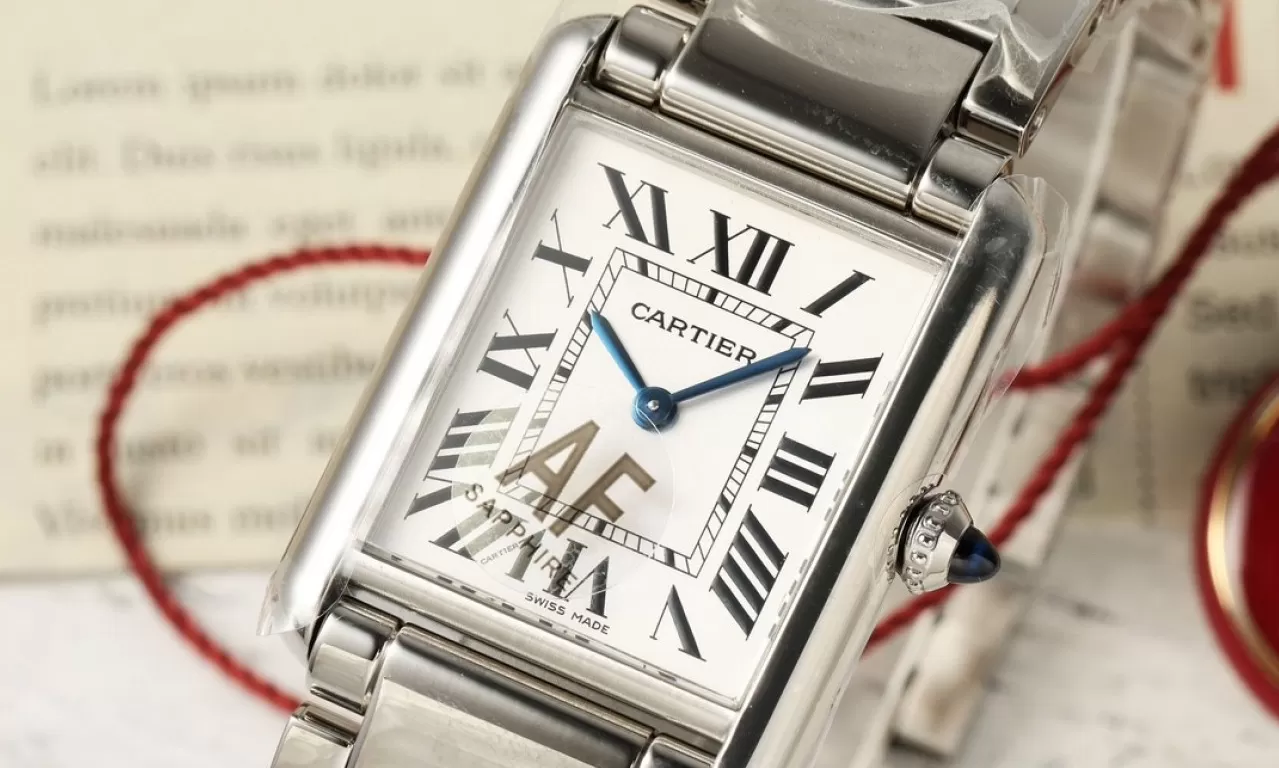 Cartier ?C Tank Must 25.5mm SS / SS White Dial AF Quartz