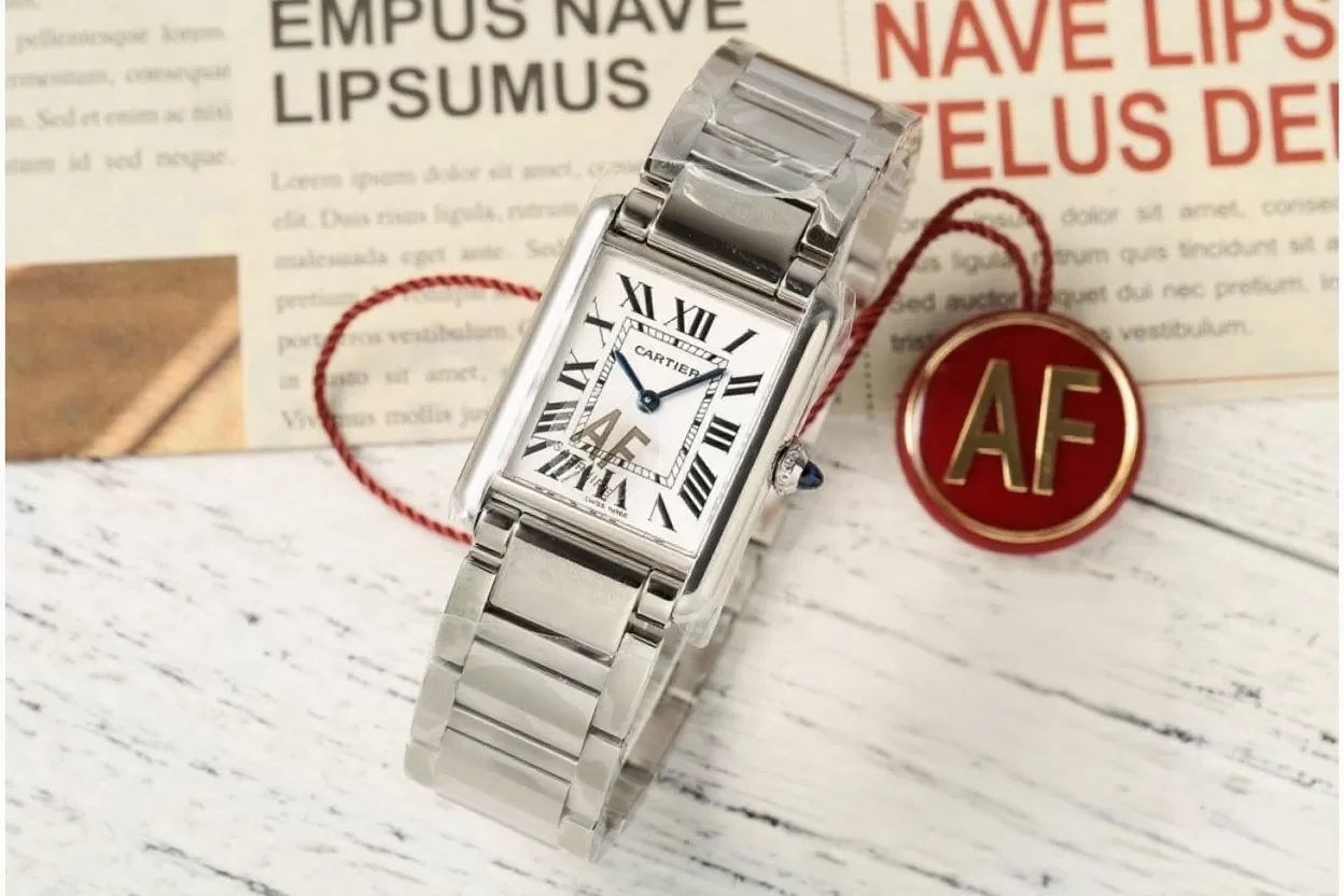 Cartier ?C Tank Must 25.5mm SS / SS White Dial AF Quartz - Image 2