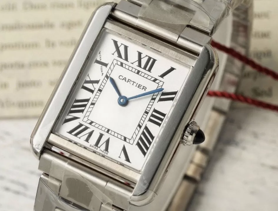Cartier ?C Tank Solo 24.4mm SS / SS White Dial AF Quartz