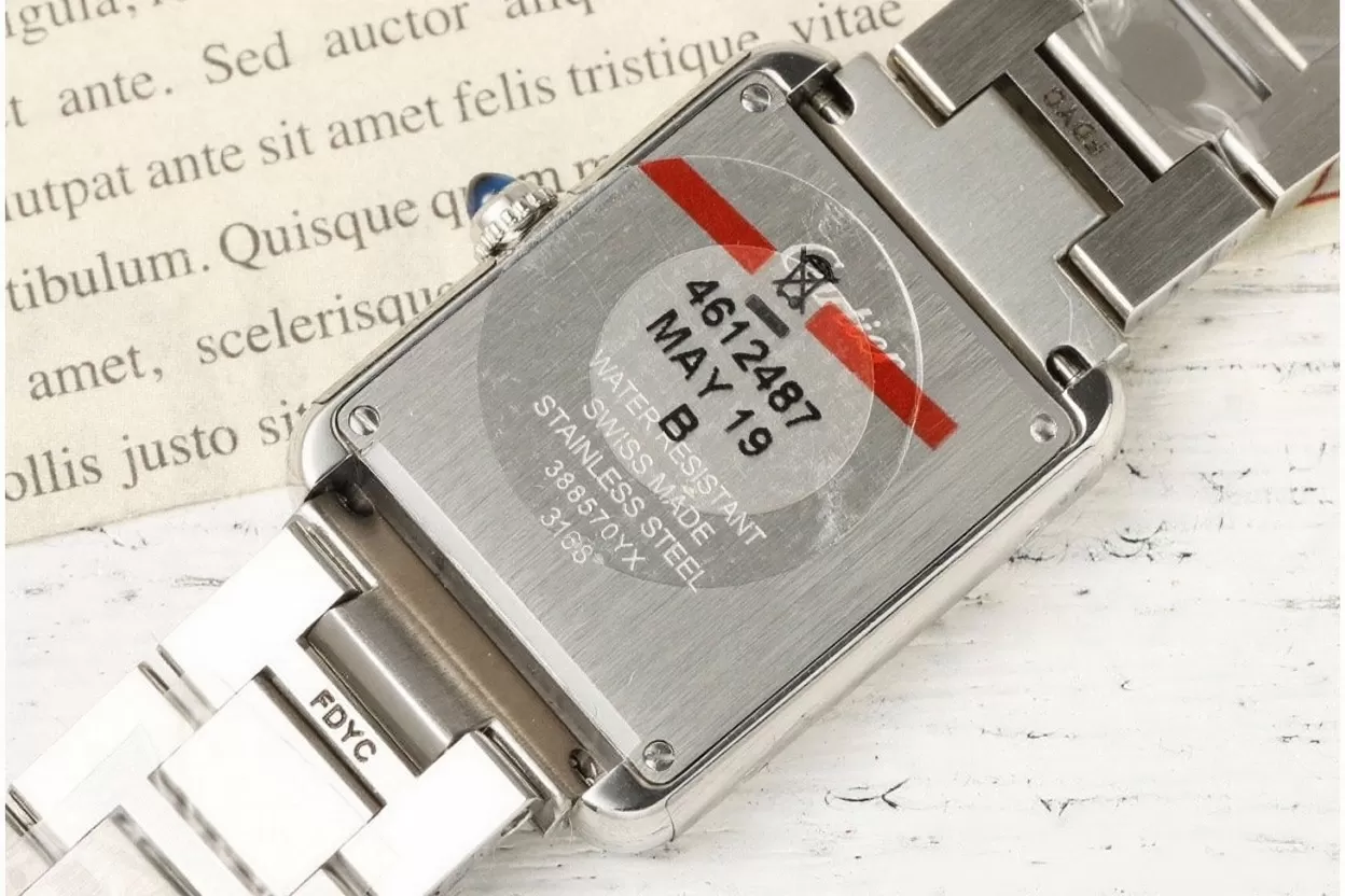 Cartier ?C Tank Solo 24.4mm SS / SS White Dial AF Quartz - Image 8
