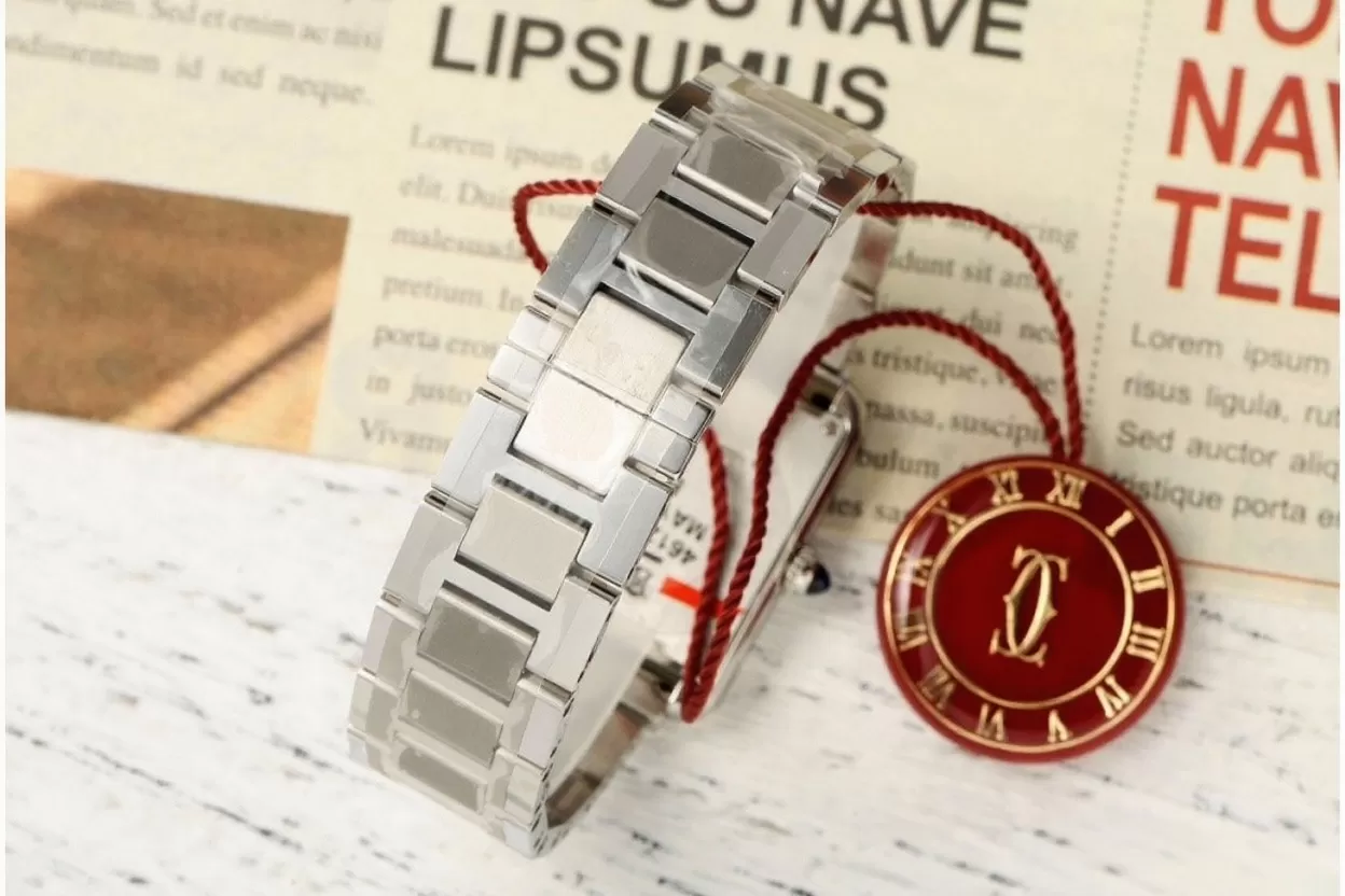 Cartier ?C Tank Solo 24.4mm SS / SS White Dial AF Quartz - Image 9