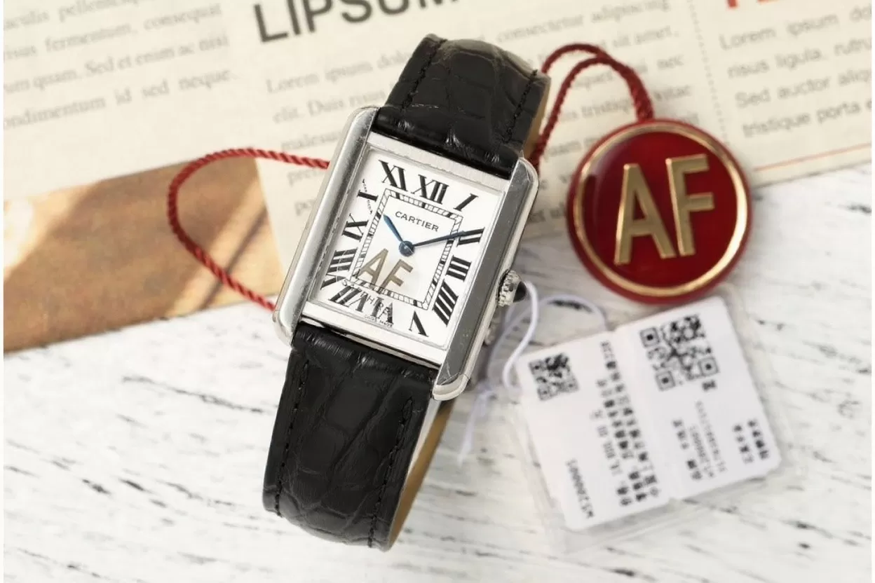 Cartier ?C Tank Solo 24.4mm O SS / LE White Dial AF Quartz - Image 2