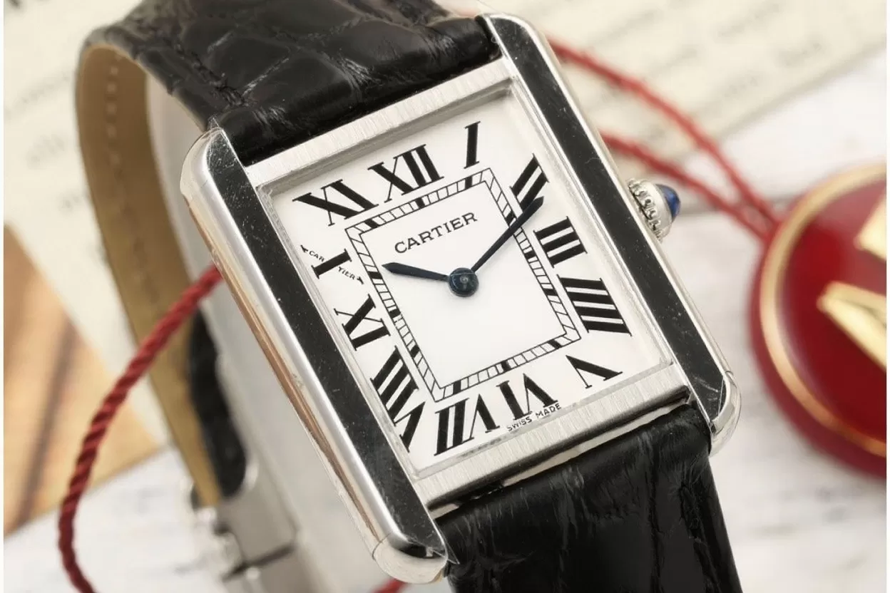 Cartier ?C Tank Solo 24.4mm O SS / LE White Dial AF Quartz - Image 3