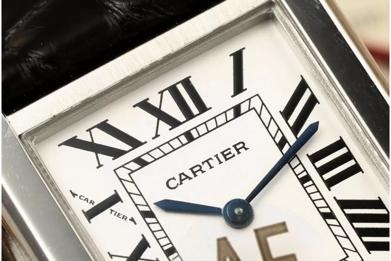 Cartier ?C Tank Solo 24.4mm O SS / LE White Dial AF Quartz - Image 4