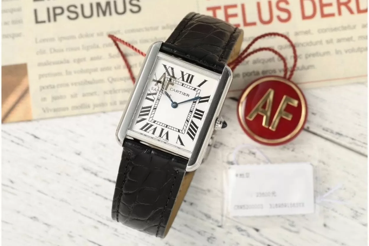 Cartier ?C Tank Solo 27.4mm SS / LE White Dial AF Quartz - Image 2