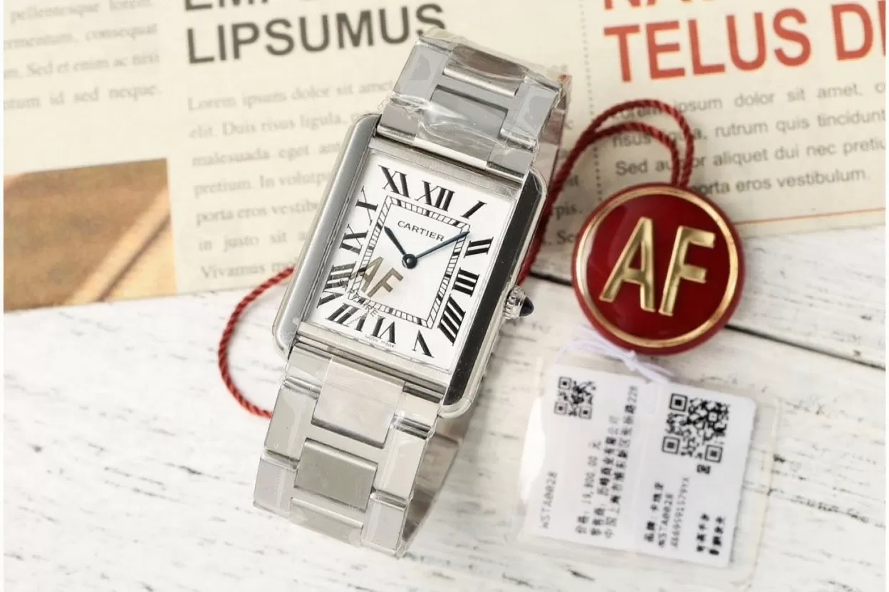 Cartier ?C Tank Solo 27.4mm SS / SS White Dial AF Quartz - Image 2