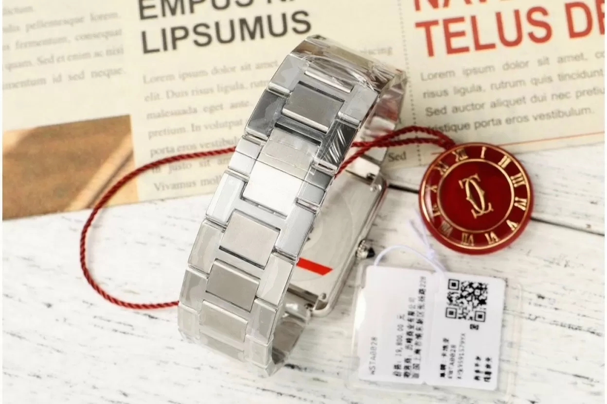Cartier ?C Tank Solo 27.4mm SS / SS White Dial AF Quartz - Image 9