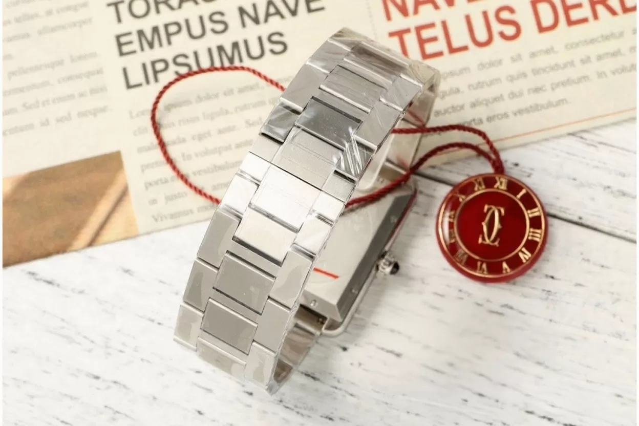 Cartier ?C Tank Solo 41mm SS / SS White Dial AF MY9015 - Image 9