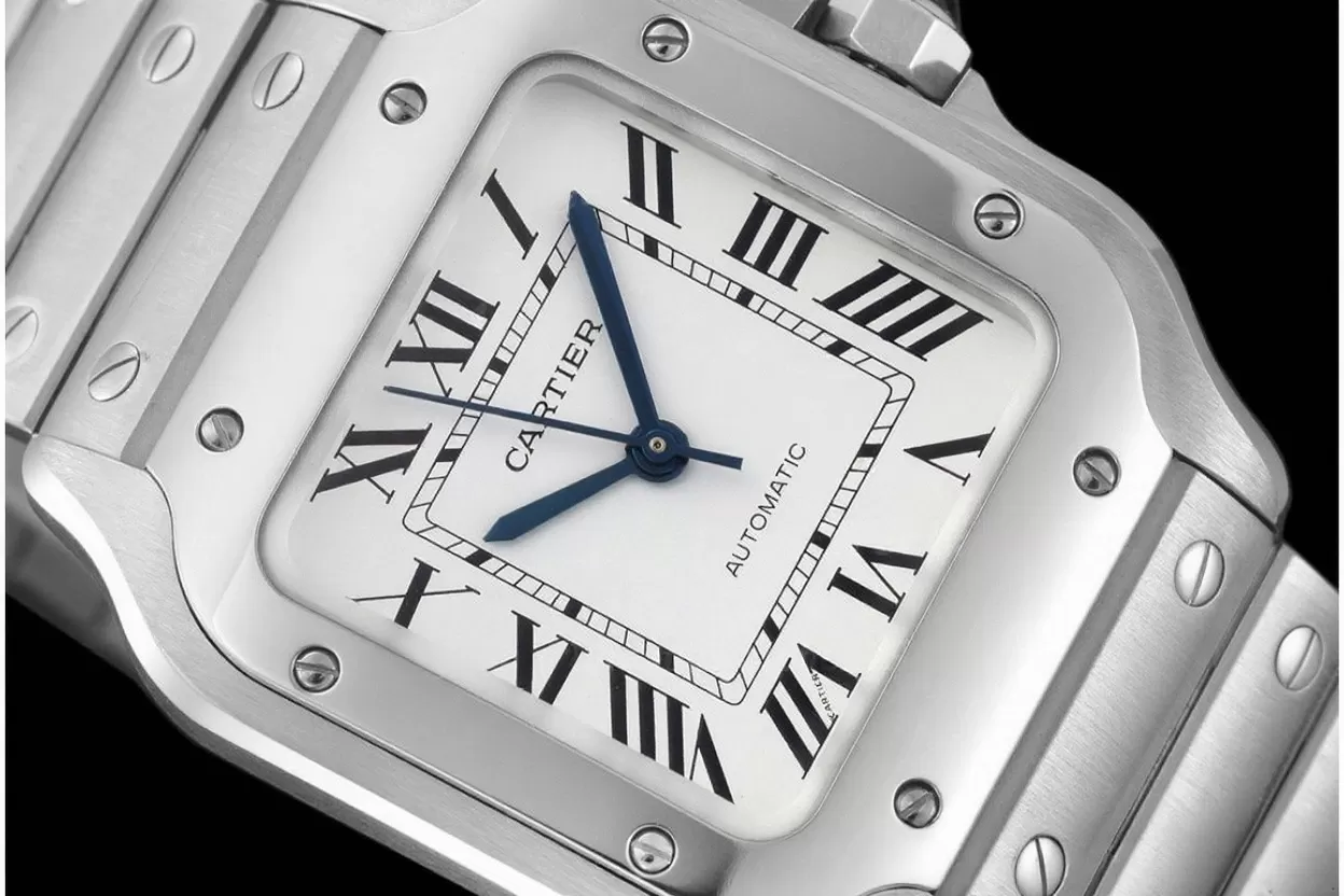 Santos De Cartier 35mm SS / SS White Dial AF MY9015 - Image 3