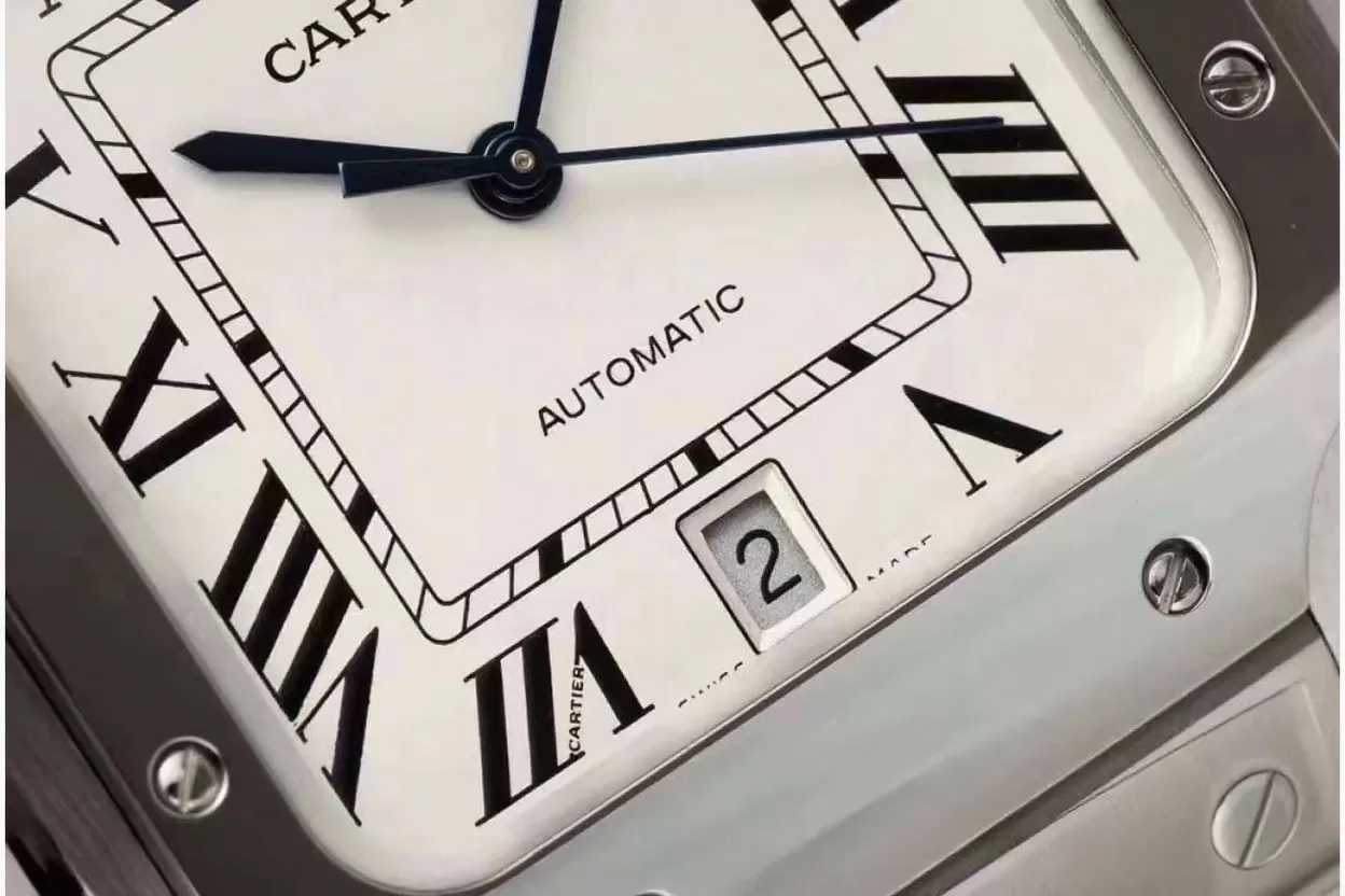 Cartier ?C Santos De Cartier 40mm XL SS / SS White Dial AF MY9015 - Image 5