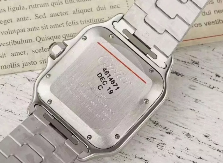 Cartier ?C Santos De Cartier 40mm XL SS / SS White Dial AF MY9015 - Image 8